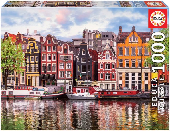 EDUCA 1000 el. Dancing Hauses Amsterdam [PUZZLE]