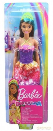 Lalka Barbie Dreamtopia Księżniczka 2 Lalka brunetka