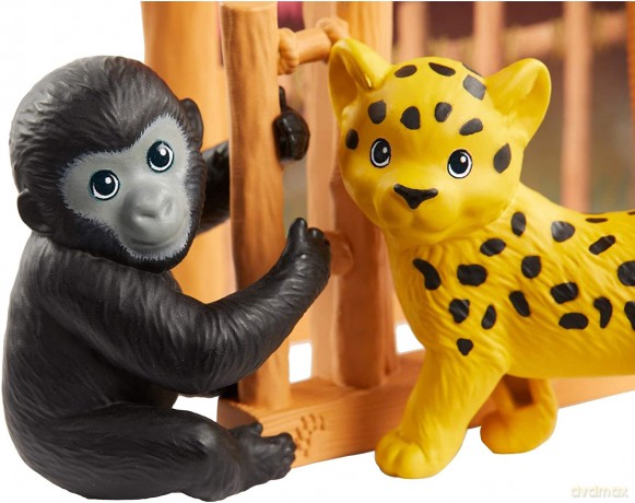 Lalka Barbie Ken Kariera Zestaw Weterynarz w ZOO