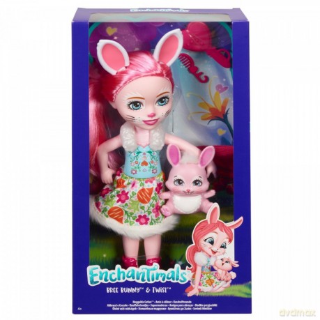 Lalka Enchantimals Duża + zwierzątko FRH52