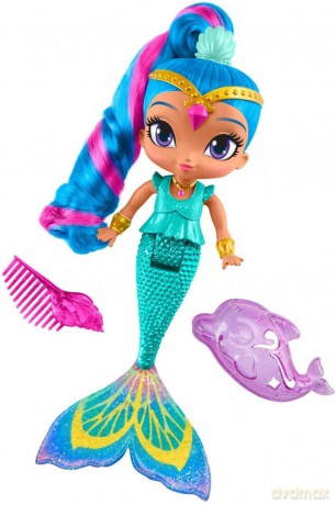 Lalka Syrenka Zmiana koloru Shimmer i Shine