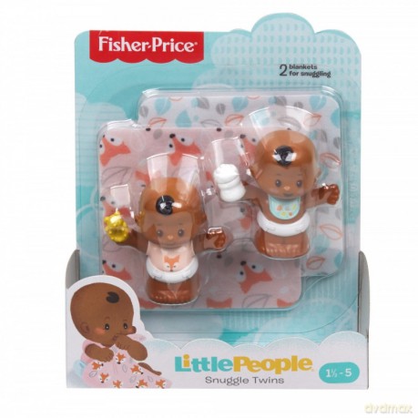 Little People Bliźniaki bobasy + akcesoria AA [FIGURKA]