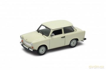 Model kolekcjonerski Trabant 601, kremowy