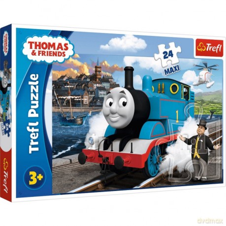 TREFL 24 MAXI Wesoły dzień Tomka [PUZZLE]