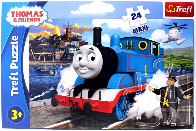 TREFL 24 MAXI Wesoły dzień Tomka [PUZZLE]