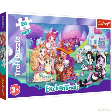 TREFL 24 maxi Wesoły świat Enchantimals [PUZZLE]
