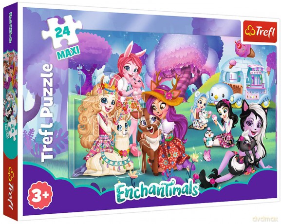 TREFL 24 maxi Wesoły świat Enchantimals [PUZZLE]