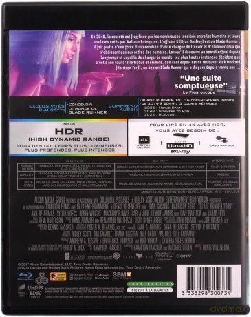 Blade Runner 2049 [Blu-Ray 4K]+[Blu-Ray]