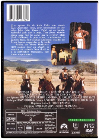 Synowie Katie Elder [DVD]