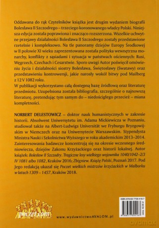Bolesław II Szczodry, trzeci król Polski od władzy po wygnanie - Norbert Delestowicz [KSIĄŻKA]