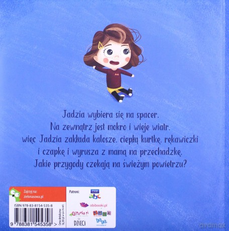Jadzia Pętelka. Idzie na spacer - Barbara Supeł [KSIĄŻKA]