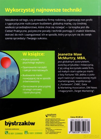 Marketing dla bystrzaków - Jeanette McMurtry [KSIĄŻKA]