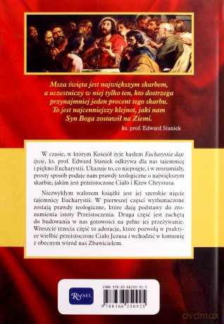 Nieznany skarb, ks. prof. Edward Staniek o pięknie Eucharystii - prof Edward Staniek ks. [KSIĄŻKA]