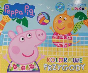 Peppa Pig. Zabawa w kolory. Kolorowe przygody cz. 2 [KSIĄŻKA]