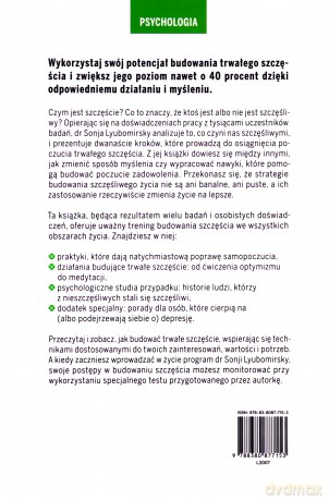 Wybierz szczęście - Sonja Lyubomirsky [KSIĄŻKA]