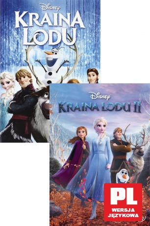 Kraina Lodu 1-2 Pakiet (Disney) [2DVD]