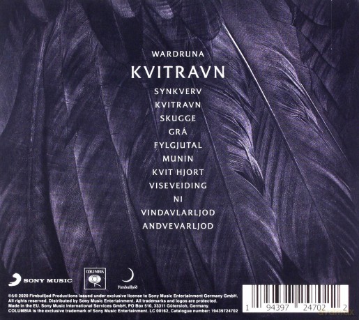 Wardruna: Kvitravn (digipack) [CD]