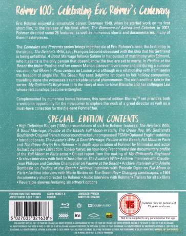 Eric Rohmer 100 - Comedies and Proverbs [BOX] [6xBlu-Ray]