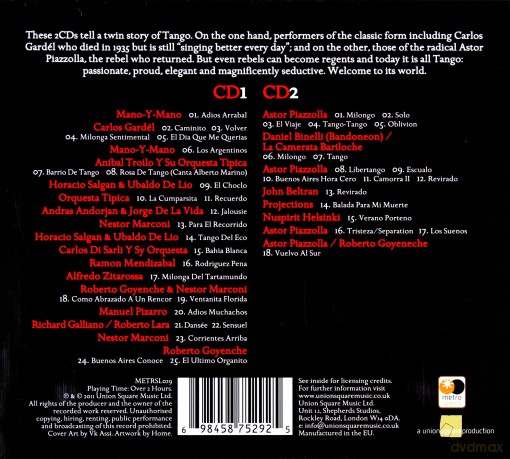Tango The Passion Of Dance (digipack) [2CD]