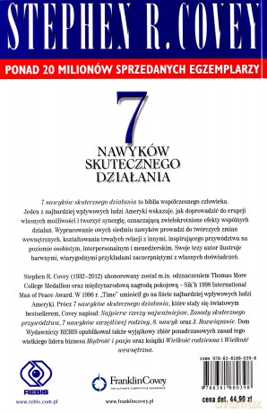 7 nawyków skutecznego działania - Stephen R. Covey [KSIĄŻKA]