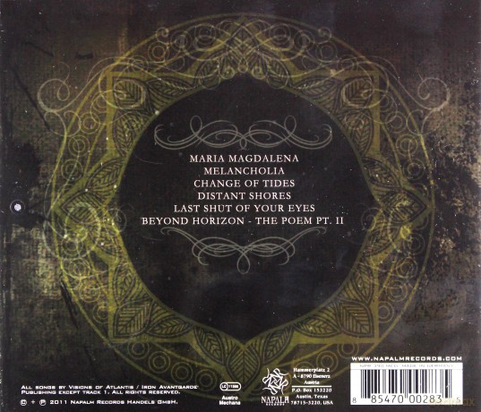 Visions Of Atlantis: Maria Magdalena [CD]