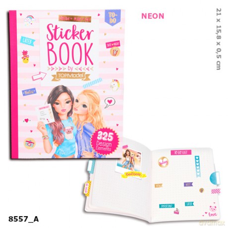 Album z naklejkami Top model