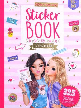 Album z naklejkami Top model
