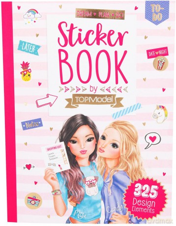 Album z naklejkami Top model