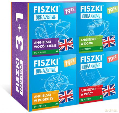 Angielski od podstaw. Fiszki obrazkowe [KSIĄŻKA]