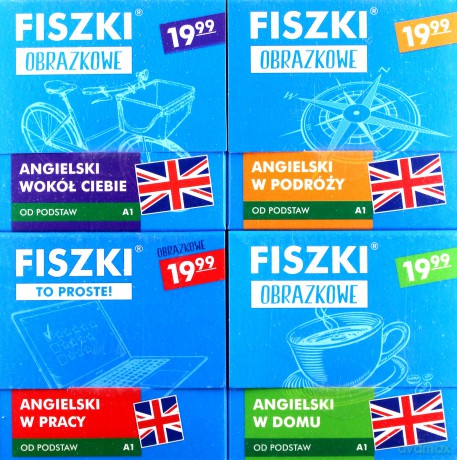 Angielski od podstaw. Fiszki obrazkowe [KSIĄŻKA]