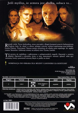 Tytus Andronikus [DVD]