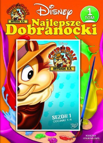Disney Najlepsze dobranocki 1: Chip i Dale sezon 1, odc. 1-4 (booklet) [DVD]