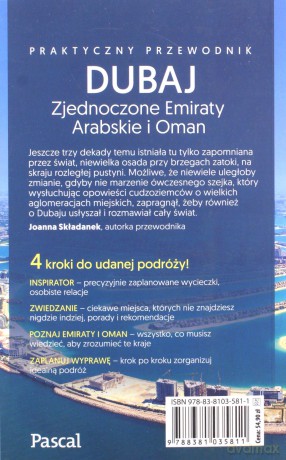 Dubaj. Zjednoczone Emiraty Arabskie i Oman. Praktyczny przewodnik - Joanna Składanek [KSIĄŻKA]