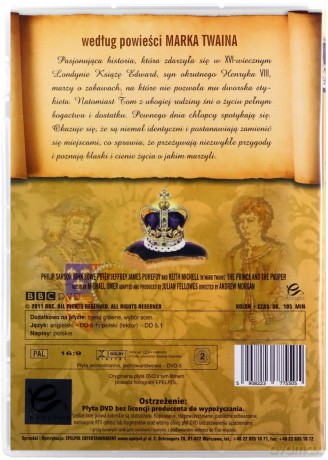Książe i Żebrak (1996) [DVD]