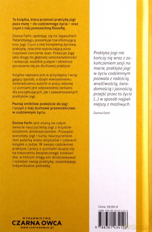 Joga. Sztuka życia - Donna Farhi [KSIĄŻKA]