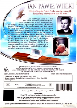 Jan Paweł Wielki [DVD]