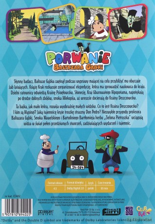 Porwanie Baltazara Gąbki (Baltazar Gąbka) [DVD] 