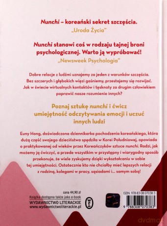 Nunchi. Koreański sekret dobrych relacji z ludźmi - Euny Hong [KSIĄŻKA]