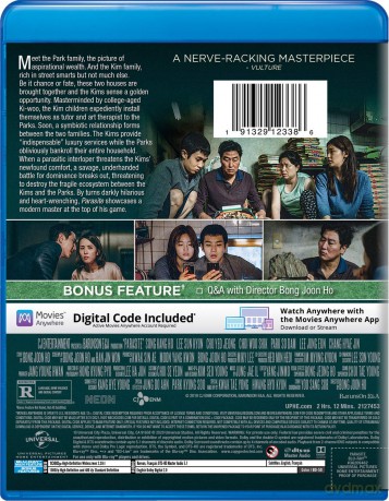 Parasite [Blu-Ray]