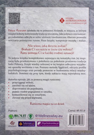 Runy. Najskuteczniejsze rytuały i zaklęcia magii skandynawskiej. Jak poprawić relacje, wzmocnić zdrowie i osiągnąć upragniony cel - Freya Aswynn [KSIĄŻKA]