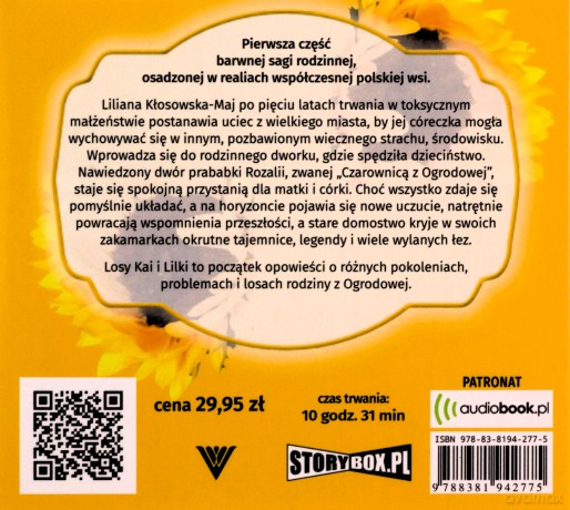 Słoneczniki po burzy. Saga rodziny z ogrodowej (Tom 1) - Ewelina Mantycka [AUDIOBOOK]