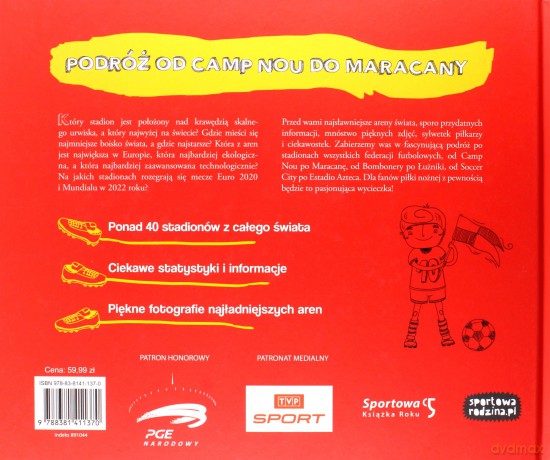 Stadiony świata - Joanna Bachanek, Jacek Cukrowicz [KSIĄŻKA]