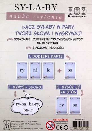Sylaby. Nauka czytania - Agnieszka Łubkowska [GRA]