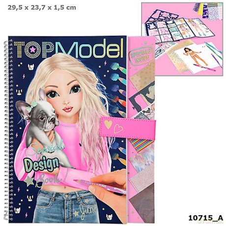 Szkicownik special design book Top model