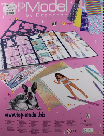 Szkicownik special design book Top model