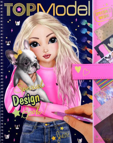 Szkicownik special design book Top model