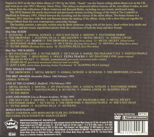 Suede: Suede (Deluxe) [2CD]+[DVD]