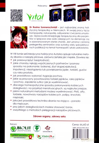 Układ rozrodczy. Medycyna holistyczna (Tom 8) - Rosina Sonnenschmidt [KSIĄŻKA]