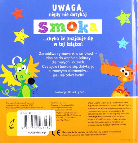 Uwaga smok [KSIĄŻKA]