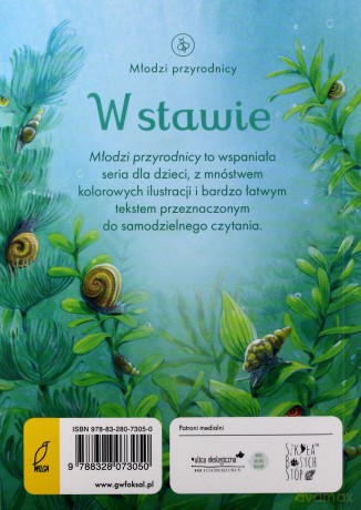 W stawie. Młodzi przyrodnicy [KSIĄŻKA]
